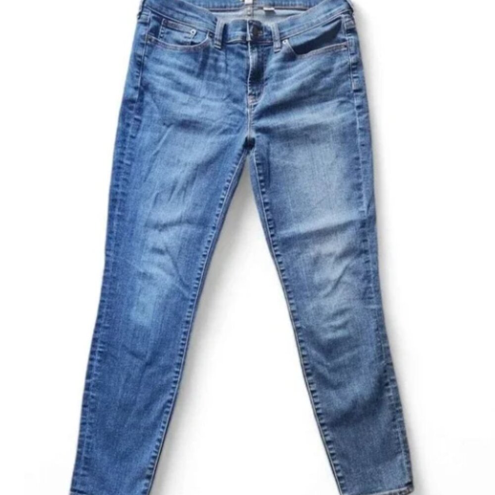 J. Crew Stretch Skinny mid-rise jeans 30